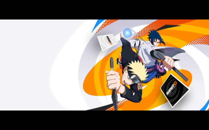 Naruto Card Game booster display, engelsk udgave